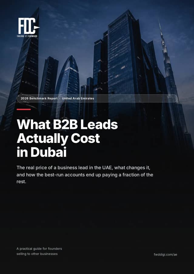 What B2B Leads Actually Cost in Dubai cover