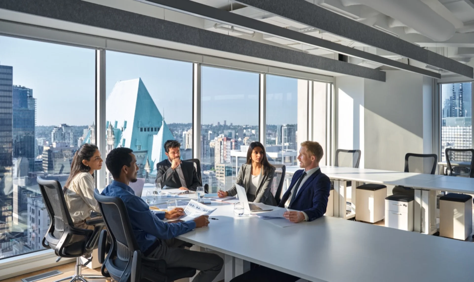 Business team meeting at Forward Digital Consultancy